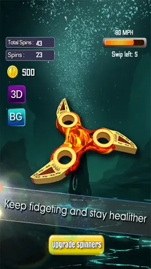 Fidget Spinner 3D - 终极压力释放游戏：