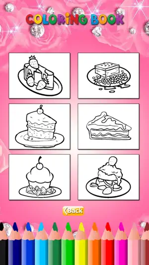 蛋糕彩图HD：学画画和颜色的蛋糕，为孩子免费游戏
