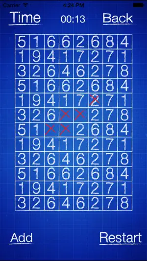 删除数字 绿类 - Numbers puzzle